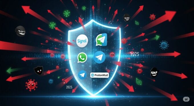 Encrypted Apps Amid Cyberattack