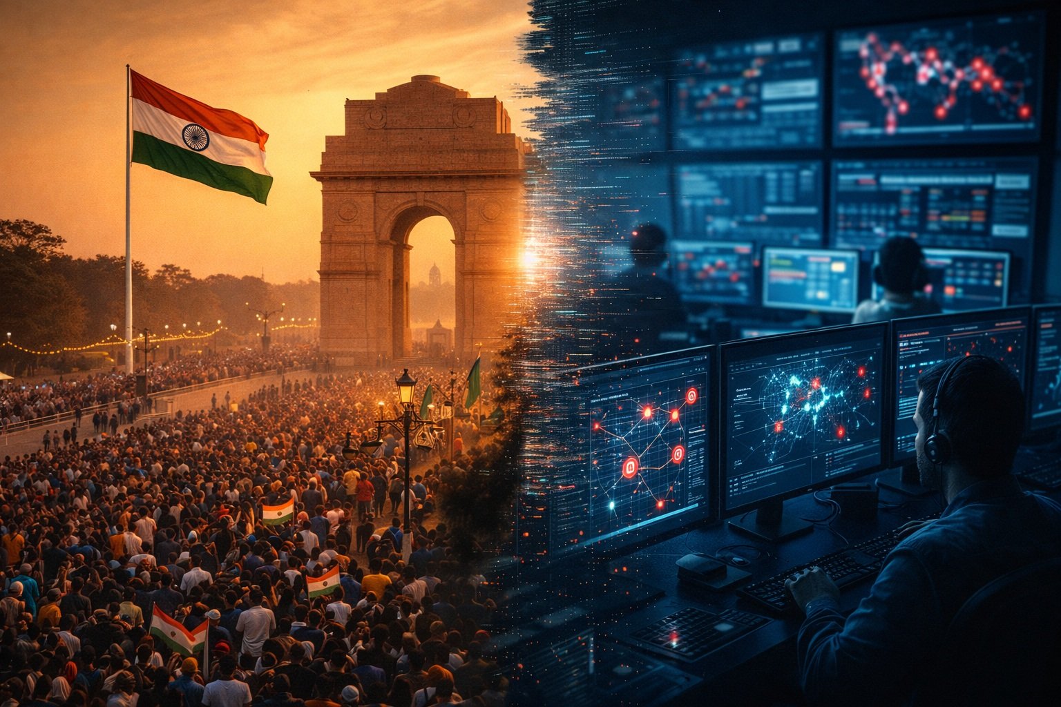Republic Day 2026 cyber threats: Nation-state hacktivism targeting Indian critical infrastructure during national celebrations